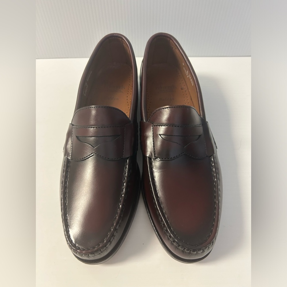 Allen Edmonds Walden Penny Loafers Men’s 9B Leather Classic Burgundy 42477